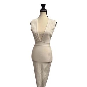 House of CB Ivory Midi Dress
